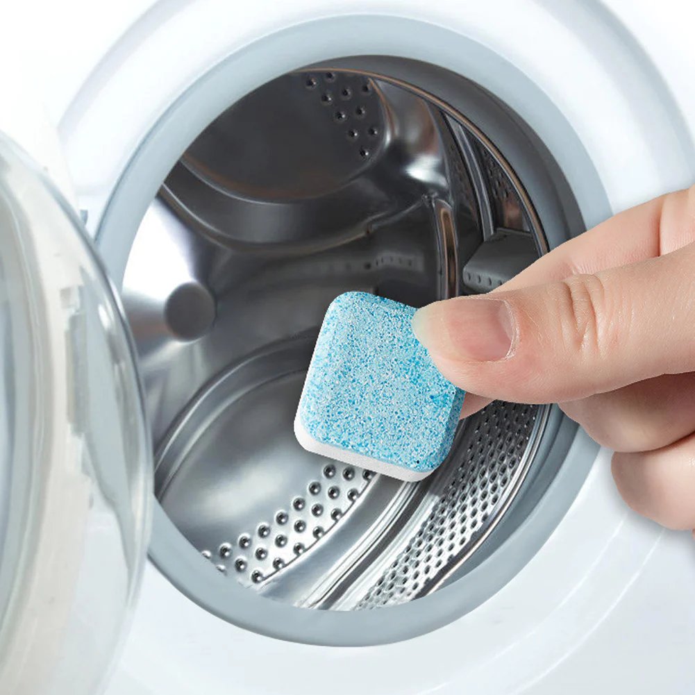 🧼Potenti pastiglie detergenti per lavatrice: pulizia profonda + eliminazione degli odori – Allunga la durata della tua lavatrice!
