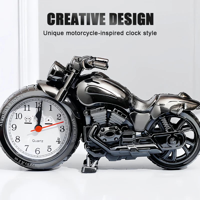 Sveglia creativa a forma di motocicletta