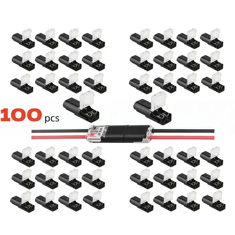 Connettore a doppio filo Connettori per strisce LED a 2 pi