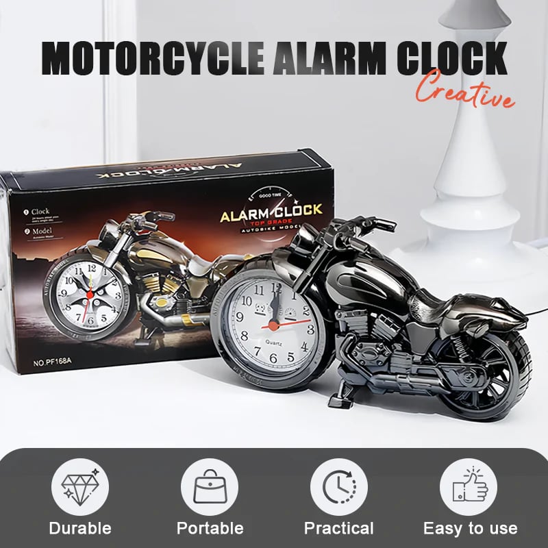 Sveglia creativa a forma di motocicletta