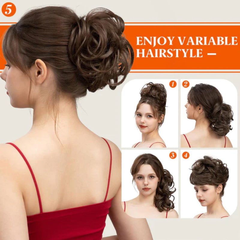 🥰Il miglior pettine laterale clip in accessori per capelli-parrucca✨