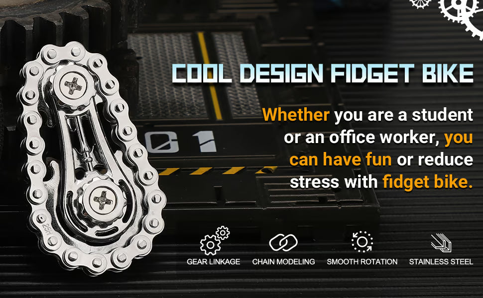 Giocattolo antistress resistente Finger Top Gear Gyro