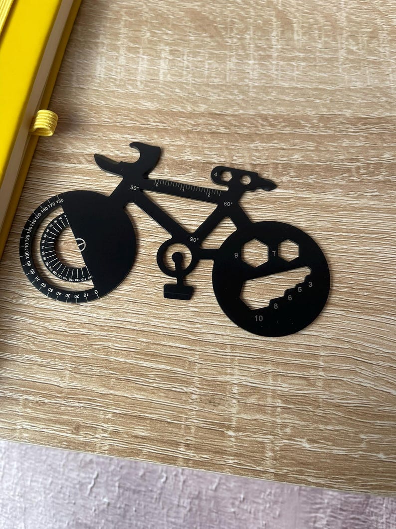 Multitool personalizzato in acciaio inossidabile per biciclette – Utensile con 16 funzioni