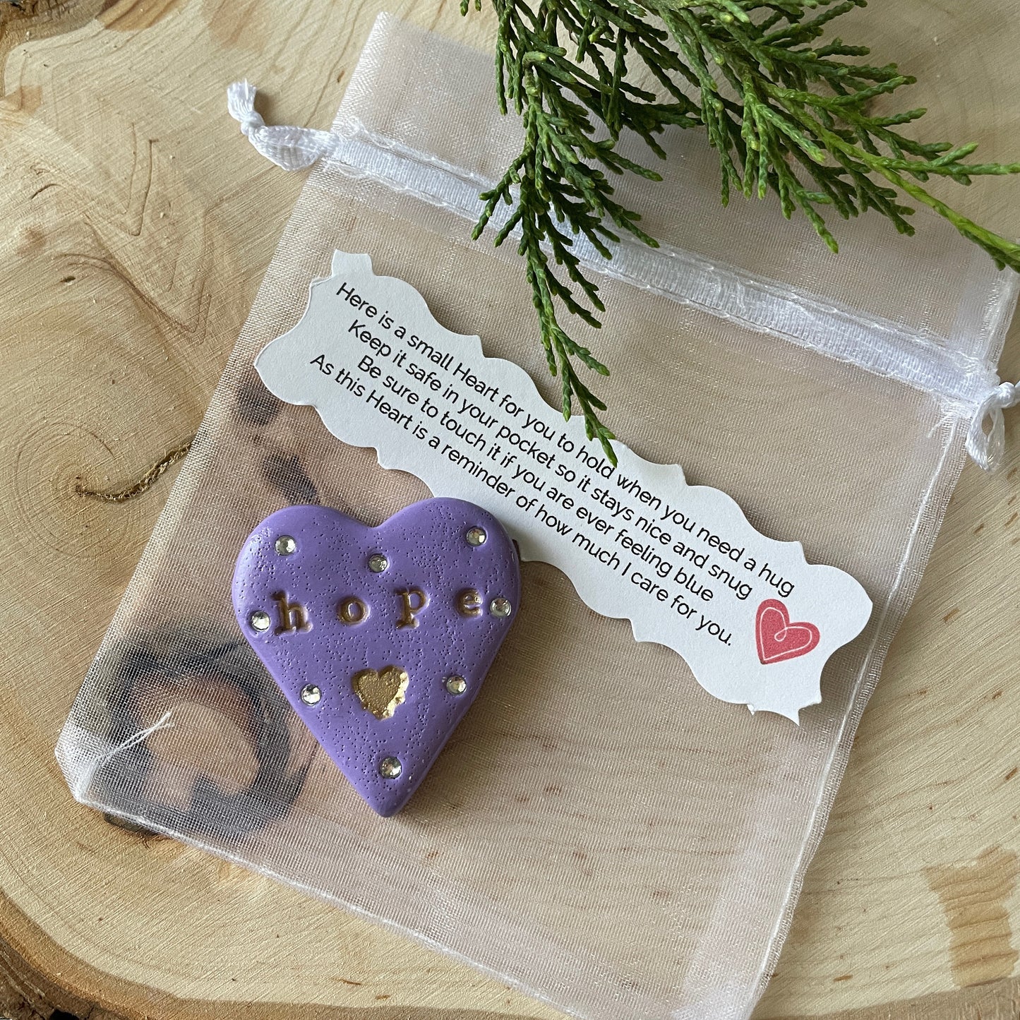 Abbraccio del cuore tascabile