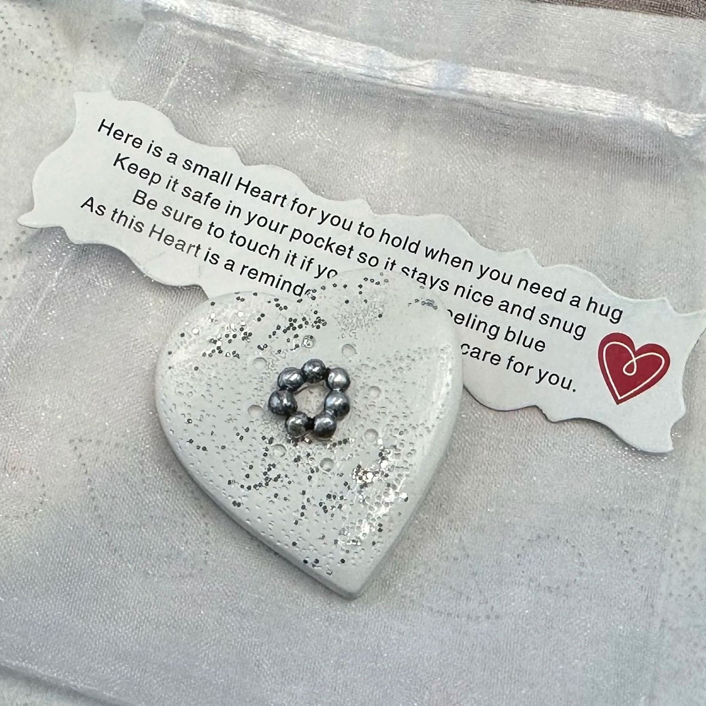 Abbraccio del cuore tascabile
