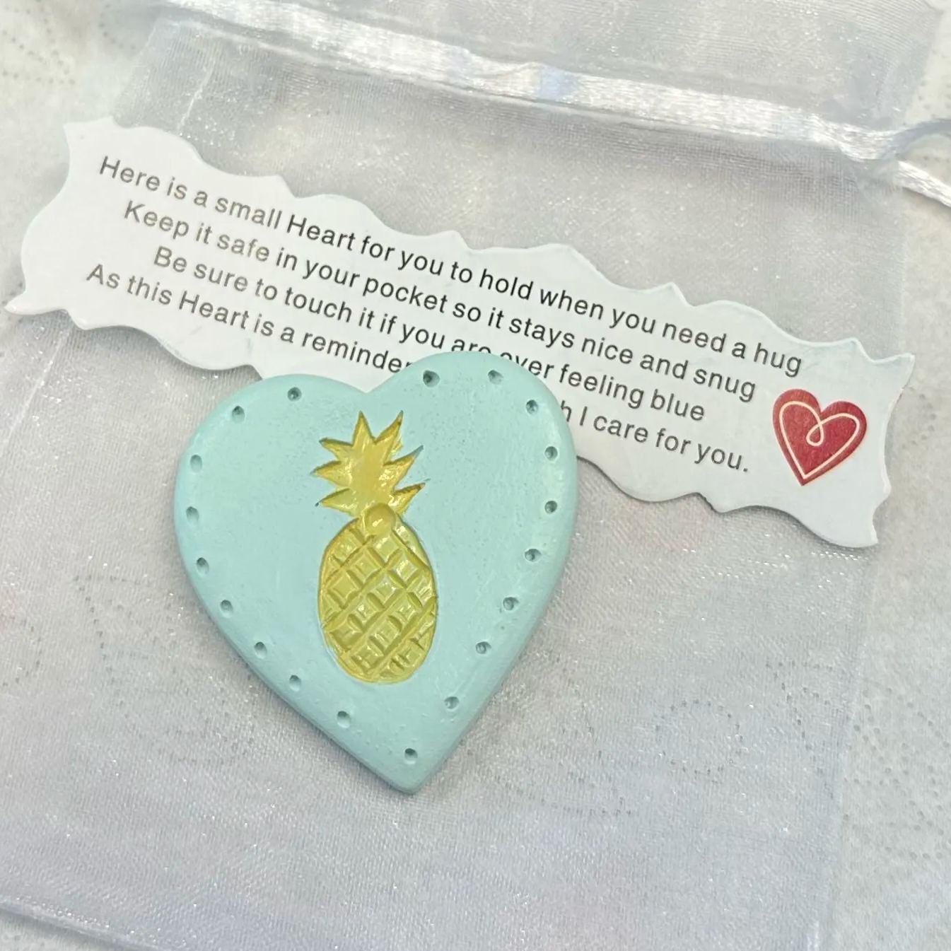 Abbraccio del cuore tascabile