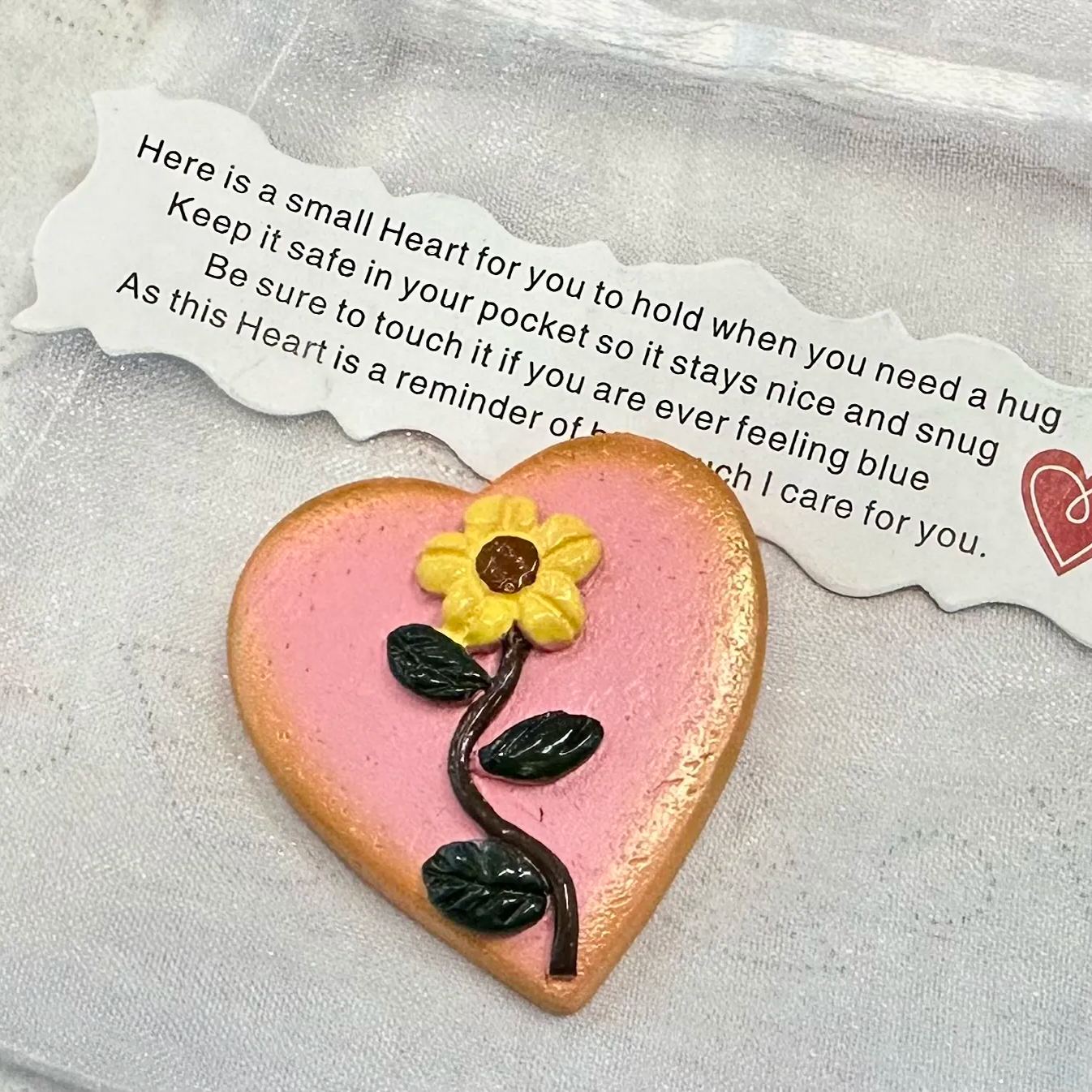 Abbraccio del cuore tascabile