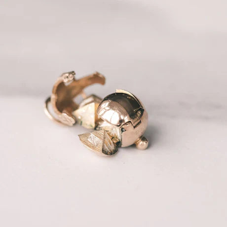 Mini pendente massonico a forma di sfera trasformabile
