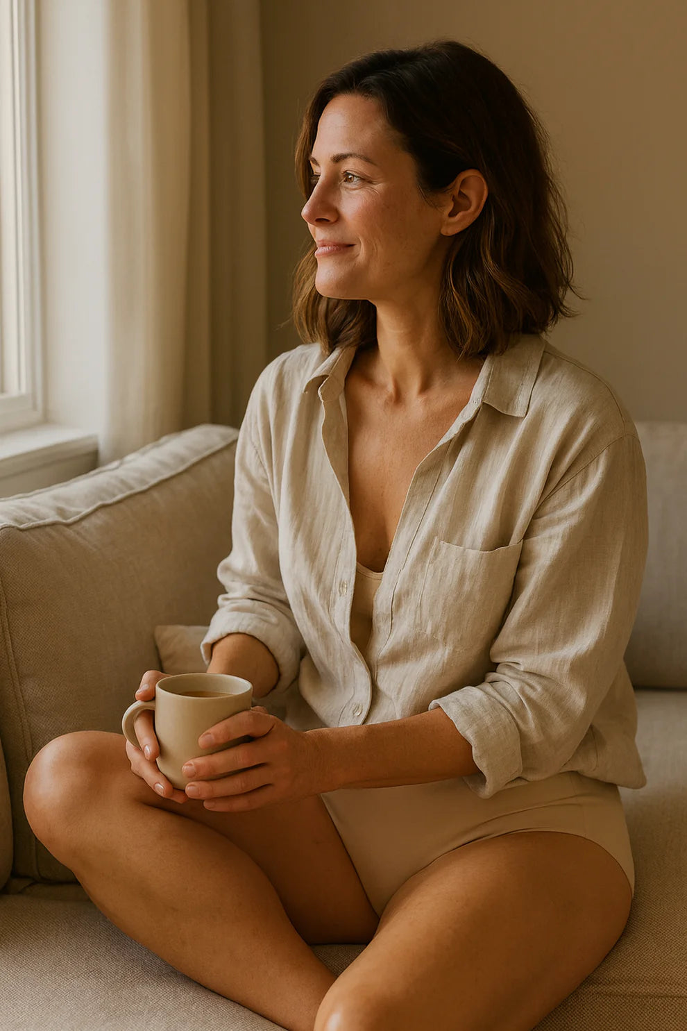Mutandine sostenibili con 4 strati di protezione 🩸 Sicurezza per tutto il giorno 🌿