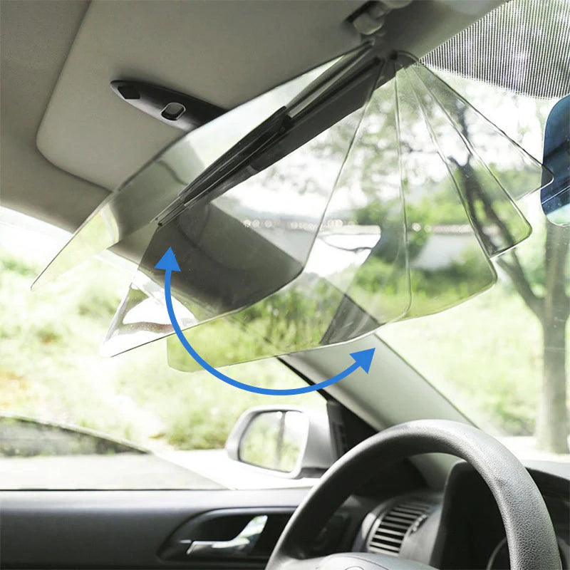 🚗 Parasole universale per auto con protezione polarizzata antiabbagliamento
