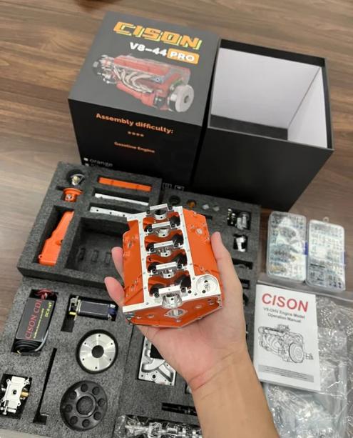 🔥 Kit di modellismo per motori a benzina V8 OHV small-block