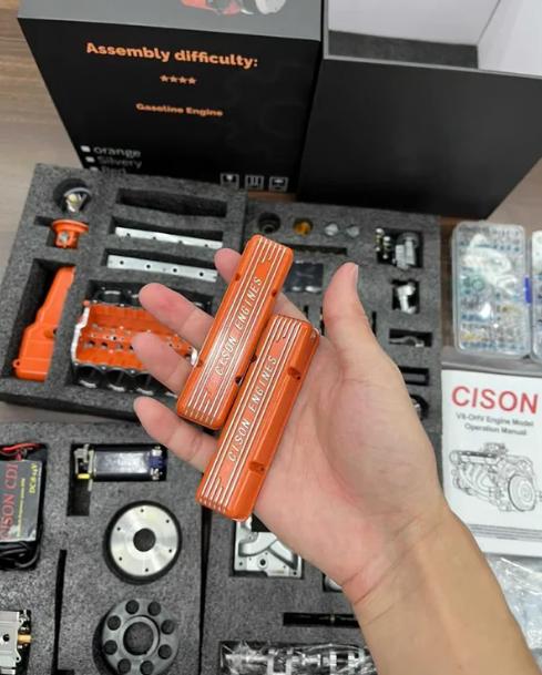 🔥 Kit di modellismo per motori a benzina V8 OHV small-block