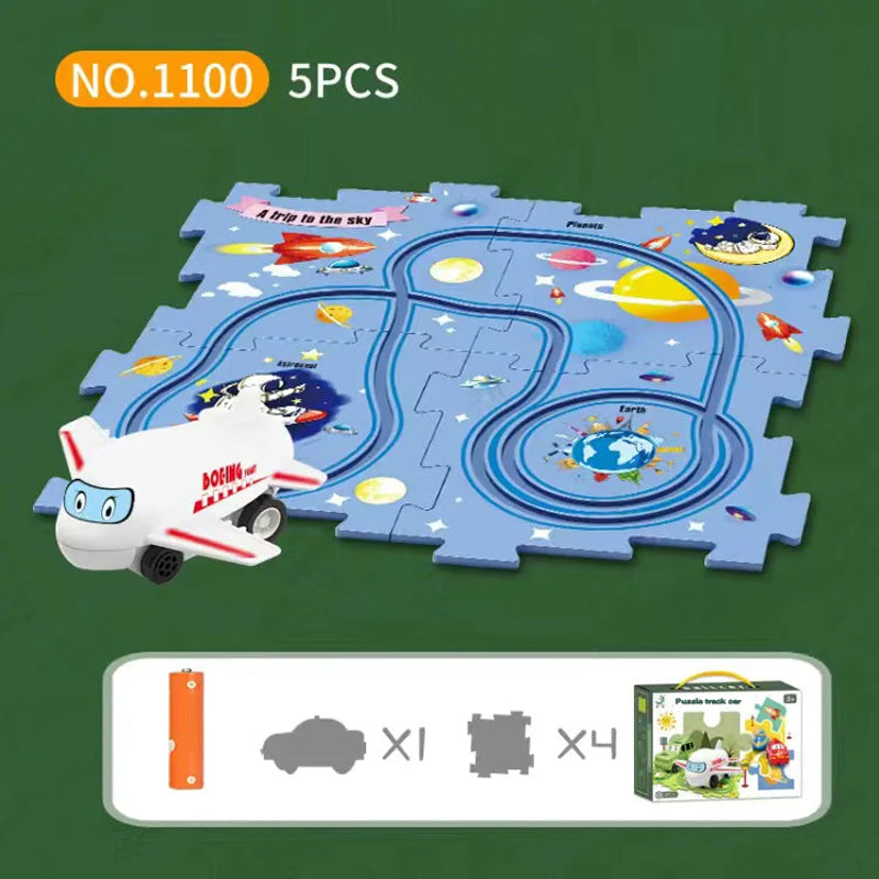 🧩Set da gioco educativo per bambini con puzzle autostrada🧩