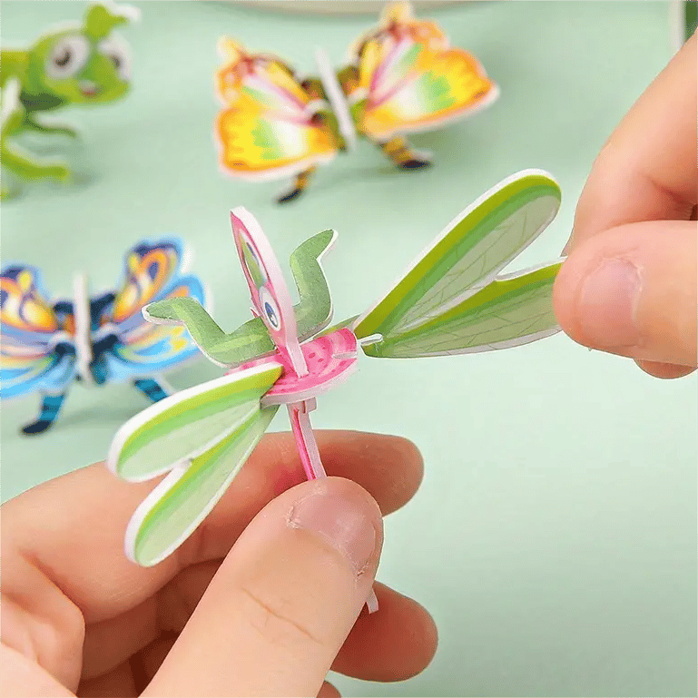 🔥Puzzle educativo in 3D con personaggi dei cartoni animati