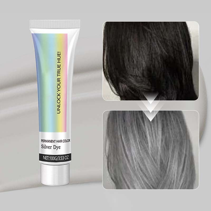 Tinta per capelli grigi 2 in 1 con estratto di essenza natural