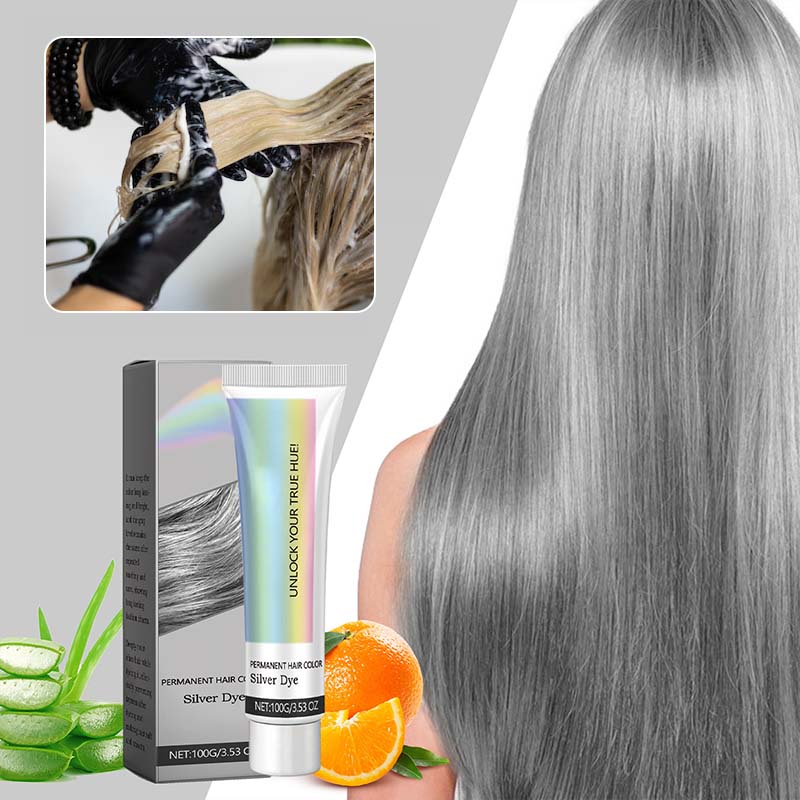 Tinta per capelli grigi 2 in 1 con estratto di essenza natural