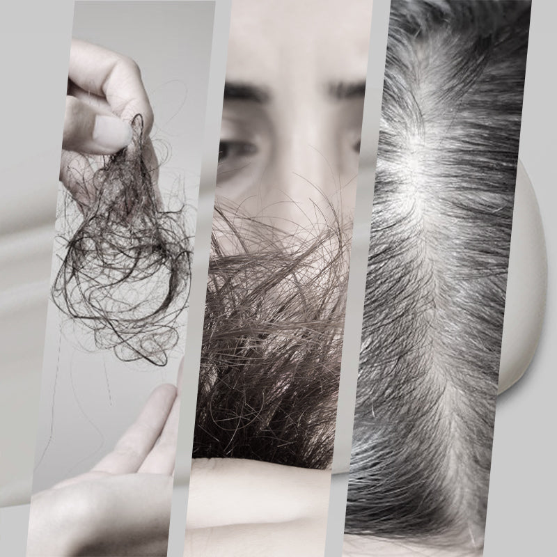 Tinta per capelli grigi 2 in 1 con estratto di essenza natural