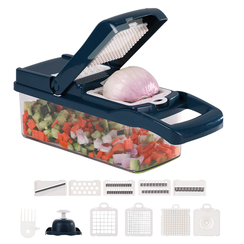 Taglia verdure multifunzionale | Set da 14 pezzi🥗 (🔥50% di sconto)
