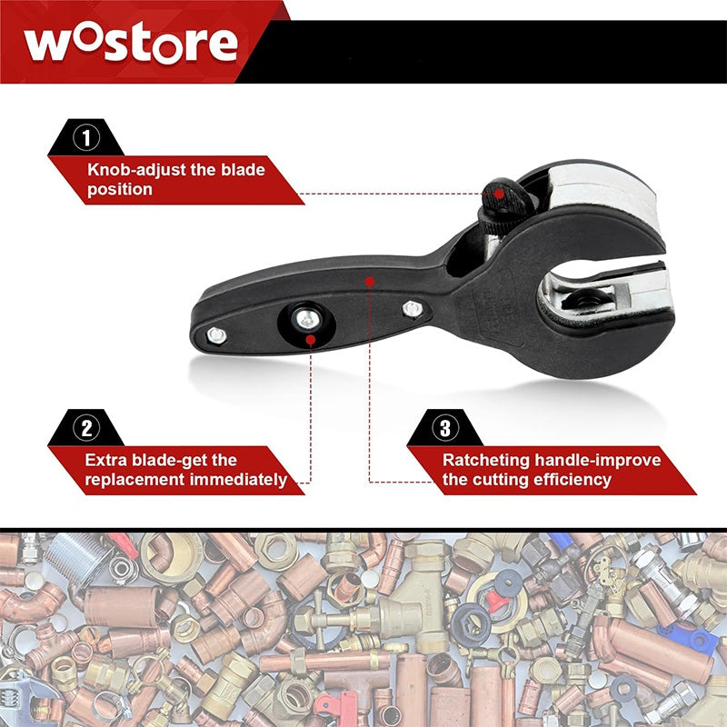 🔥Saldi natalizi 49% di sconto🎄Strumenti essenziali per la casa🛠️Tagliatubi a cricchetto🔧