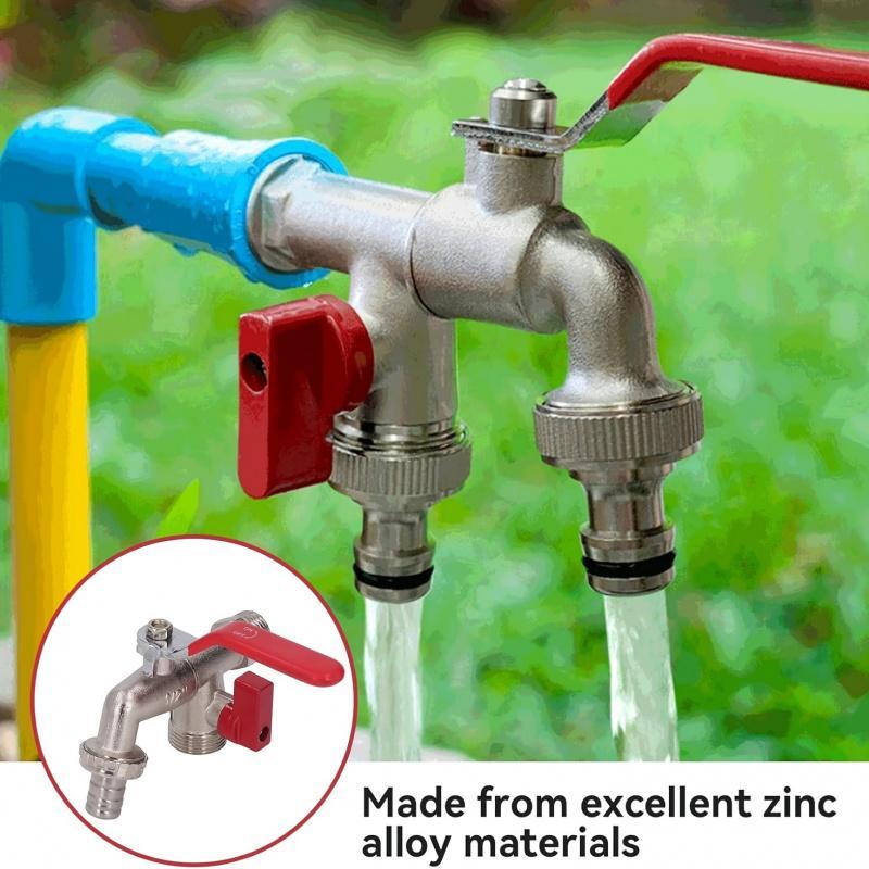 🔥 OFFERTA LIMITATA: 50% DI SCONTO! ⚙️ Rubinetto da giardino universale in acciaio inossidabile a doppia uscita – Valvole indipendenti, resistente e facile da installare 🚰