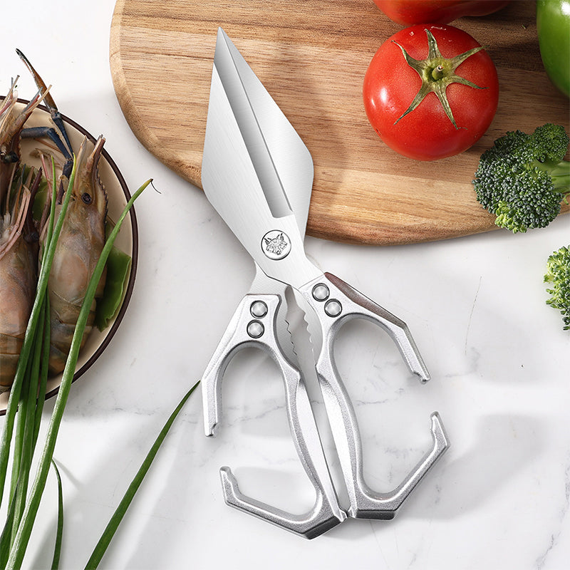 Forbici da cucina multifunzionali per impieghi gravosi