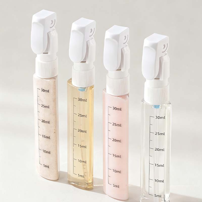 📢📢50% di sconto! 🧳Flaconi dispenser da viaggio ricaricabili 4 in 1: compatti, ermetici e super pratici ✈️🧴