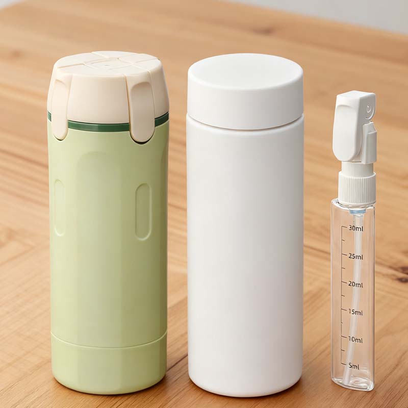 📢📢50% di sconto! 🧳Flaconi dispenser da viaggio ricaricabili 4 in 1: compatti, ermetici e super pratici ✈️🧴
