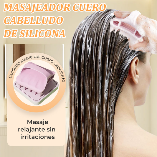 🔥🎁Nuovo 50% DI SCONTO🔥Massaggiatore per cuoio capelluto in silicone