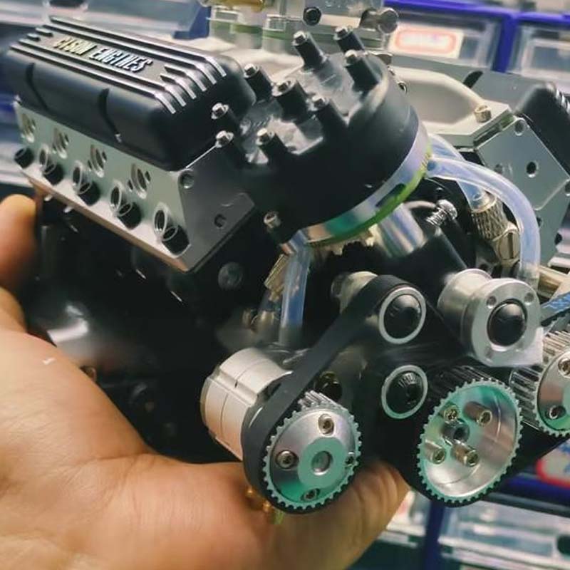 🔥 Kit di modellismo per motori a benzina V8 OHV small-block