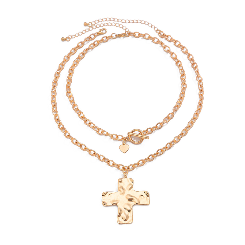 🔥 Mega offerta del Black Friday – 50% di sconto!🔥 Collana vintage con ciondolo a croce etern