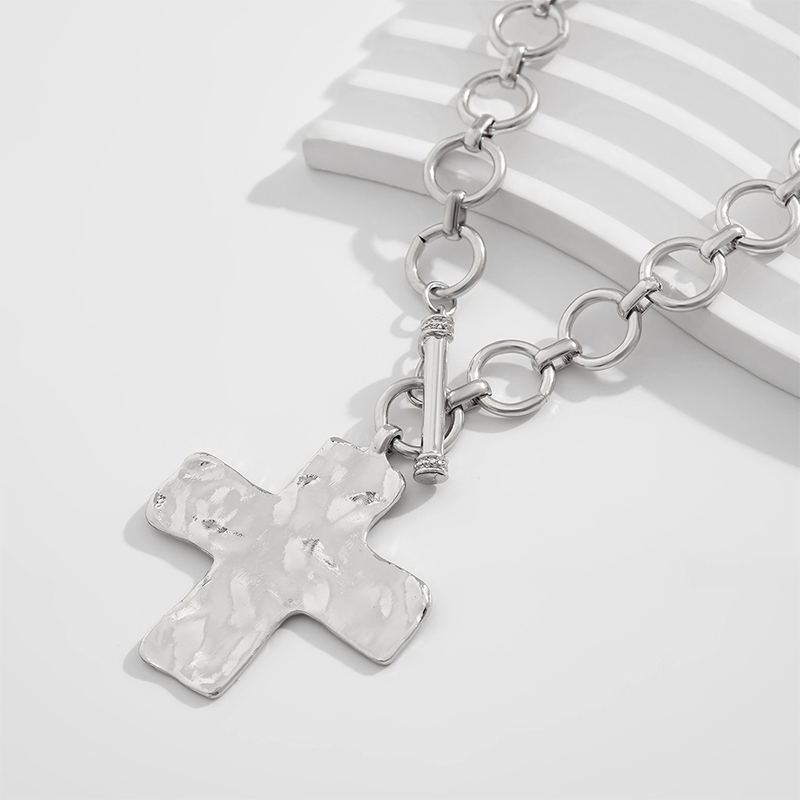 🔥 Mega offerta del Black Friday – 50% di sconto!🔥 Collana vintage con ciondolo a croce etern