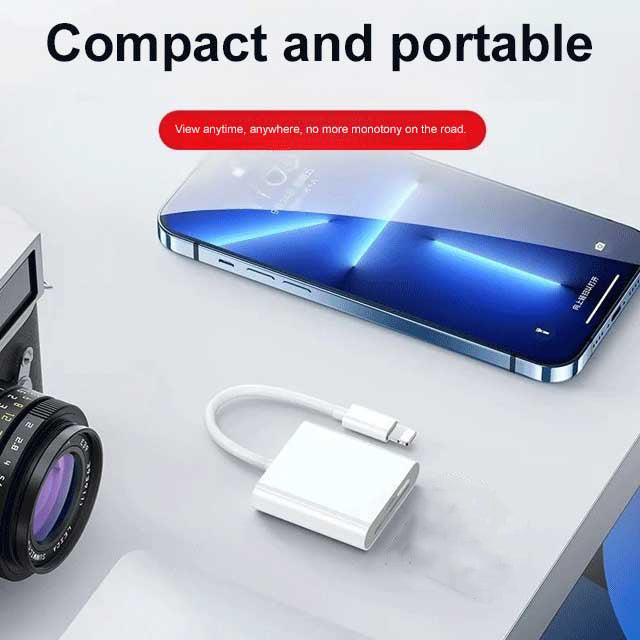 🔌 SCONTO DEL 49%! 📱 Lettore di schede SD 5 in 1 per iPhone, iPad, Android – Doppio adattatore USB-C e Lightning, supporta SD/MicroSD/USB 3.0, trasferimento veloce, plug & play, nessuna app necessaria