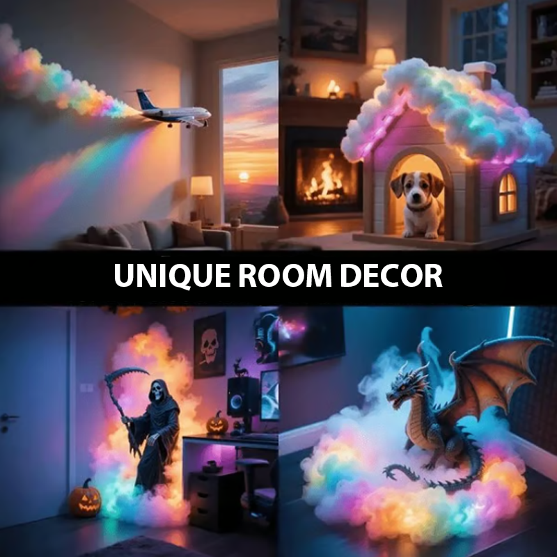 ⏳Offerta speciale a tempo limitato⏰Decorazione luminosa fai da te “Nuvola temporalesca” con LED e alimentazione USB🌈