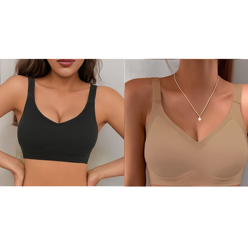 Reggiseno sportivo senza cuciture da donna