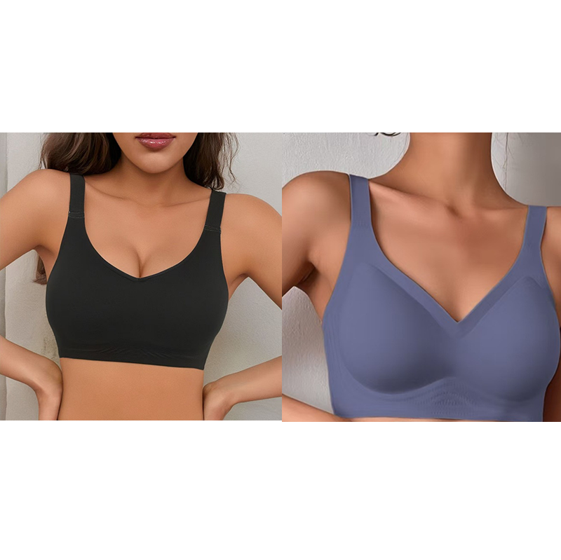 Reggiseno sportivo senza cuciture da donna