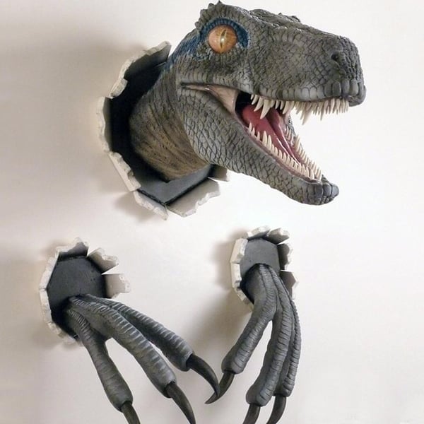 🎉Decorazione murale 3D con dinosaur