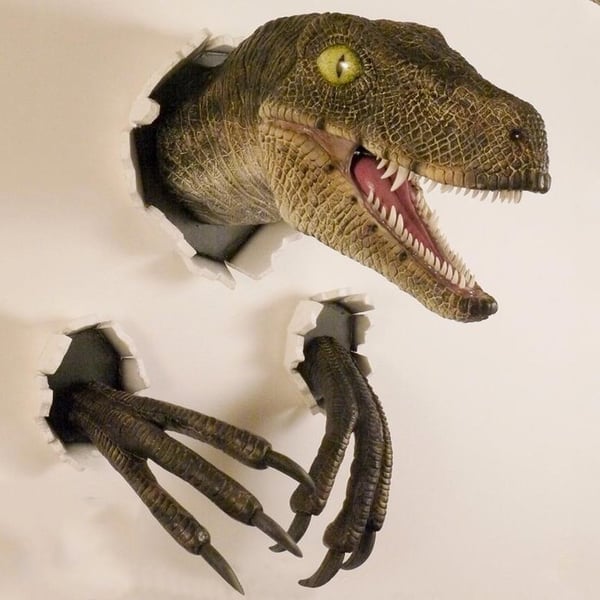 🎉Decorazione murale 3D con dinosaur