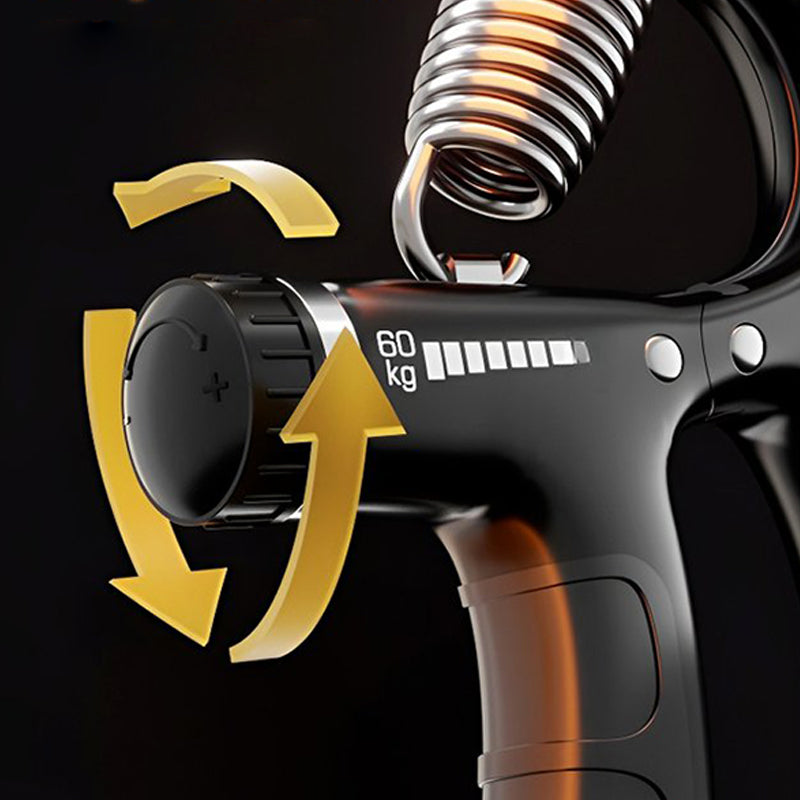 💪 SCONTO DEL 50% ORA! ✨ Allenatore regolabile per la forza di presa della mano – 5 livelli di resistenza, contatore LCD e design portatile