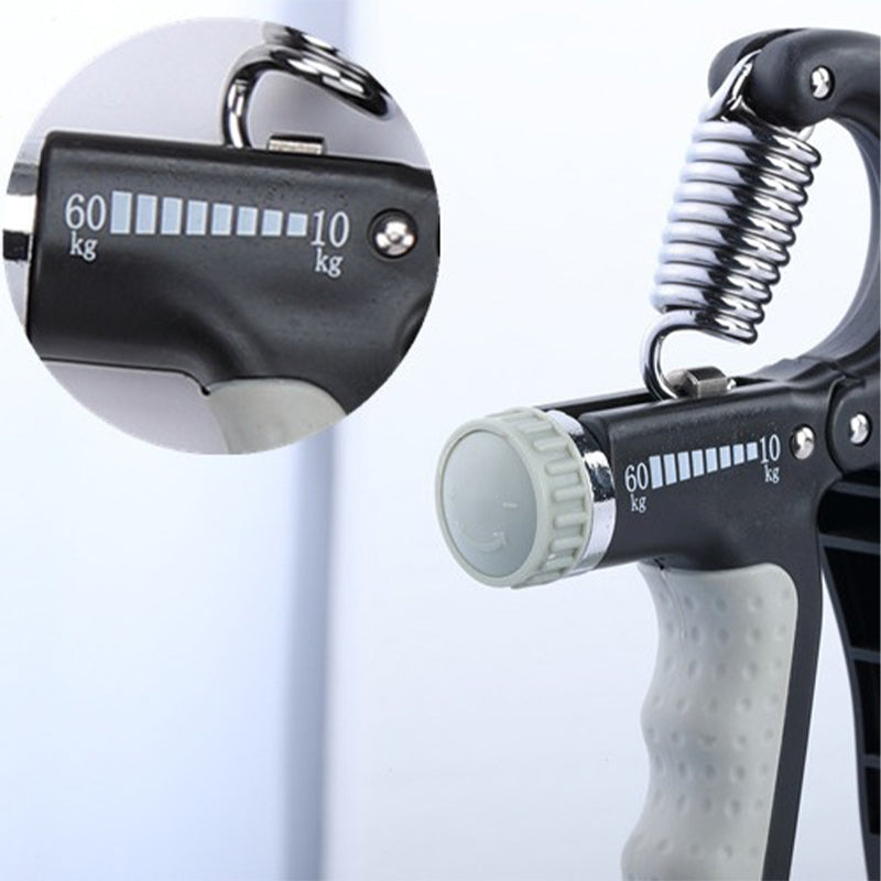 💪 SCONTO DEL 50% ORA! ✨ Allenatore regolabile per la forza di presa della mano – 5 livelli di resistenza, contatore LCD e design portatile