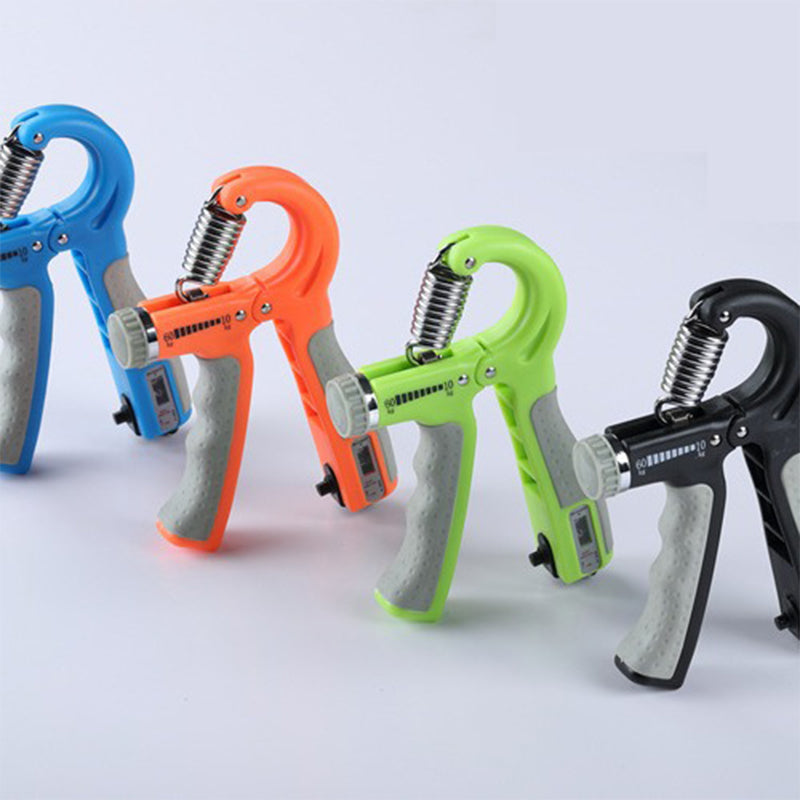 💪 SCONTO DEL 50% ORA! ✨ Allenatore regolabile per la forza di presa della mano – 5 livelli di resistenza, contatore LCD e design portatile