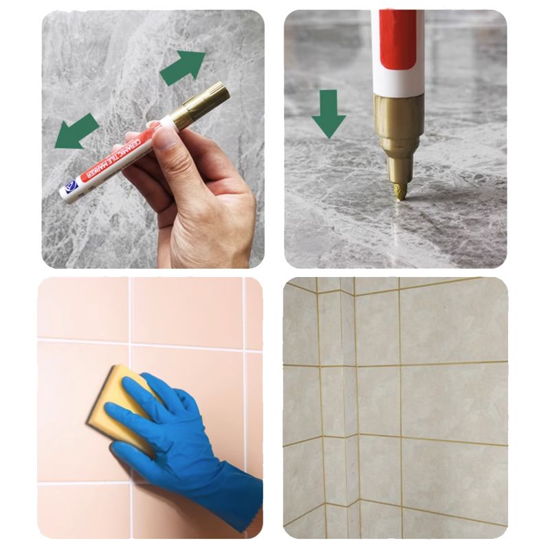 ✨ Rinnova le fughe delle piastrelle in pochi secondi – Pennarello impermeabile di precisione per la ristrutturazione della casa! ✨