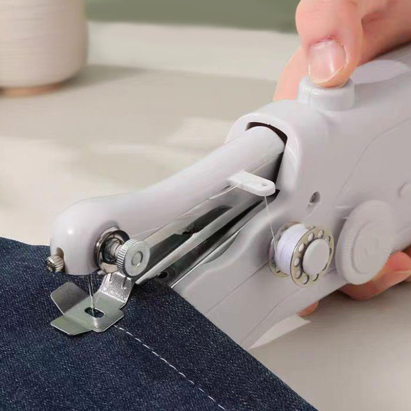 🧵 Mini macchina da cucire elettrica: leggera, portatile e facile da usare!
