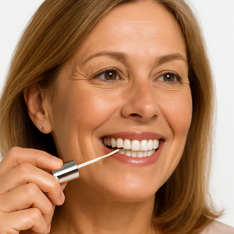 🦷Vernice sbiancante istantanea per denti da 5 ml – Effetto rapido, sicura per lo smalto e facile da applicare 💎