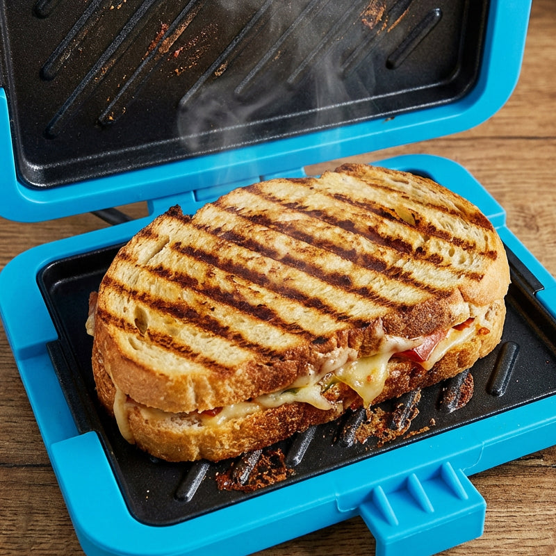 Tostapane a microonde e macchina per sandwich