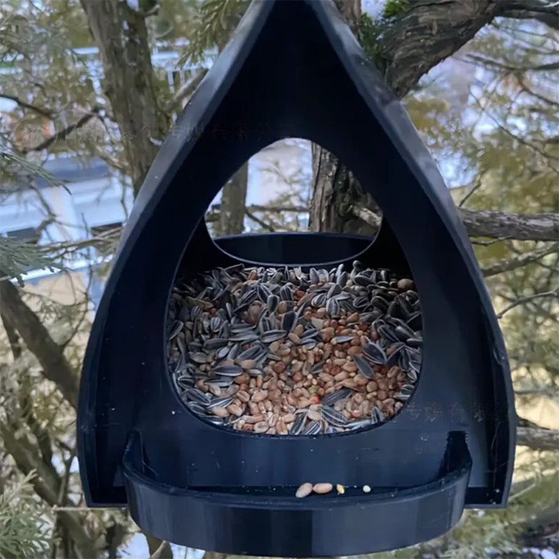 📢📢50%  DI SCONTO !! ⏰Mangiatoia per uccelli da appendere per giardino con tetto🐦