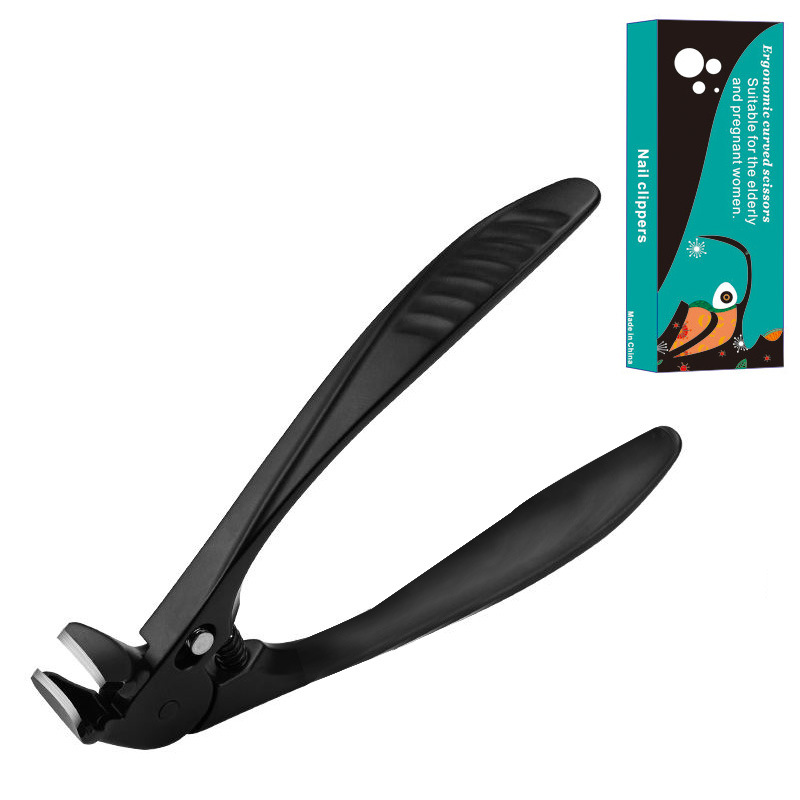 Tagliaunghie in acciaio inossidabile con protezione antispruzzo – Ampia apertura per unghie incarnite e cura dei piedi ✂️👣