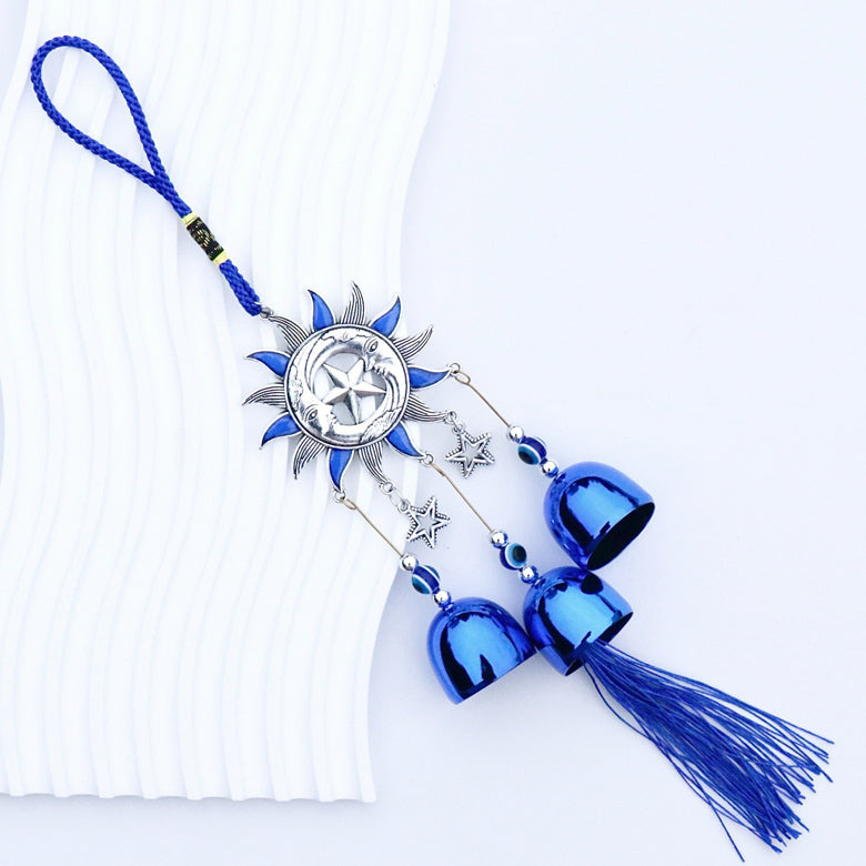 🔮50% DI SCONTO! ✨ Campanella eolica Nazar Amulet – Protezione autentica, suoni rilassanti e simbolismo spirituale per la casa o come regalo 🌬️