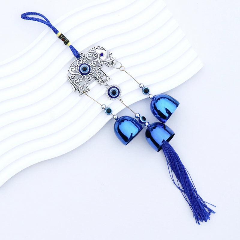 🔮50% DI SCONTO! ✨ Campanella eolica Nazar Amulet – Protezione autentica, suoni rilassanti e simbolismo spirituale per la casa o come regalo 🌬️