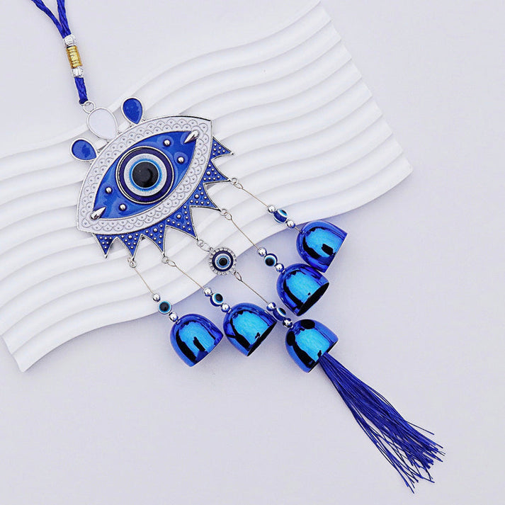 🔮50% DI SCONTO! ✨ Campanella eolica Nazar Amulet – Protezione autentica, suoni rilassanti e simbolismo spirituale per la casa o come regalo 🌬️