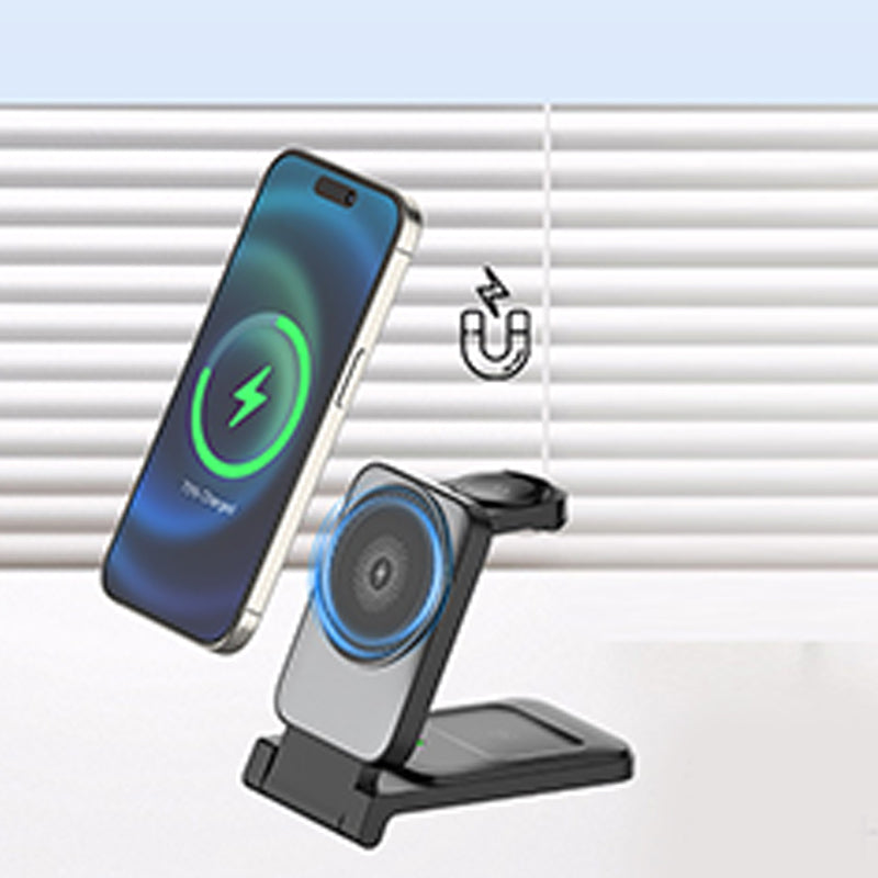 🔥Nuovi arrivi 2026: 50% di sconto per un periodo limitato!🔥Caricabatterie wireless magnetico pieghevole 3 in 1